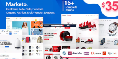 Marketo – eCommerce & Multivendor Marketplace Woocommerce WordPress Them