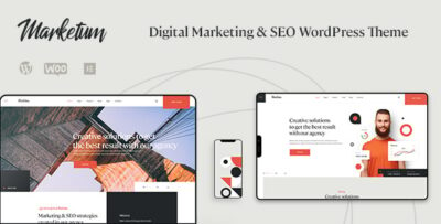 Marketum Digital marketing & SEO WordPress Theme