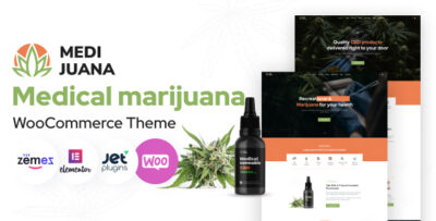 Medijuana - Medical Cannabis WordPress Theme