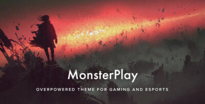 MonsterPlay - eSports and Gaming WordPress Theme