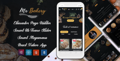 MrBakery - Organic Food & Bread Elementor eCommerce Store