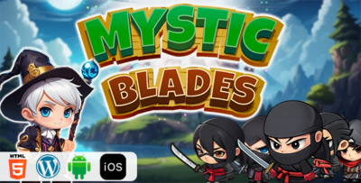 Mystic Blades - HTML5 Construct3 Game