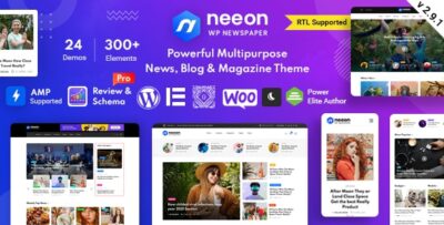 Neeon - WordPress News Magazine Theme v3.0.5