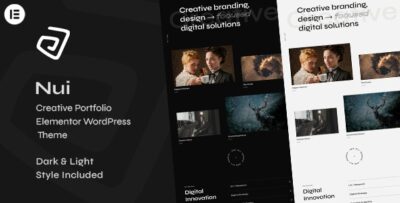 Nui - Portfolio Elementor WordPress Theme