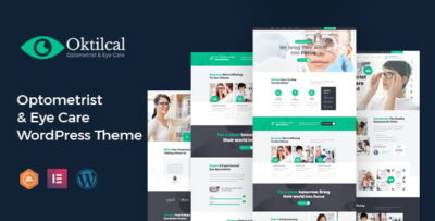 Oktilcal - Eye Care WordPress Theme