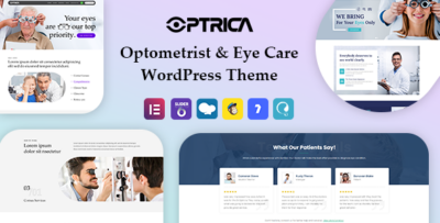 Optrica - Optometrist & Eye Care WordPress Theme