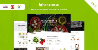 Orgafresh Organic & Food WooCommerce WordPress Theme