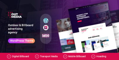 Outmedia - Outdoor Advertising & Billboard Agency WordPress Theme