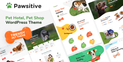 Pawsitive - Pet Care & Shop WordPress Theme