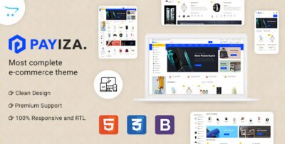 Payiza - eCommerce OpenCart Theme