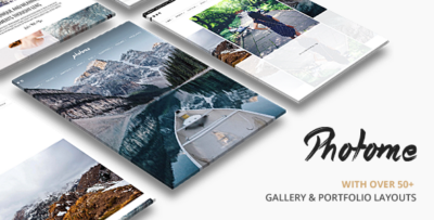 PhotoMe Photography Portfolio WordPress