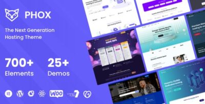 Phox - Hosting WordPress & WHMCS Theme v2.3.9