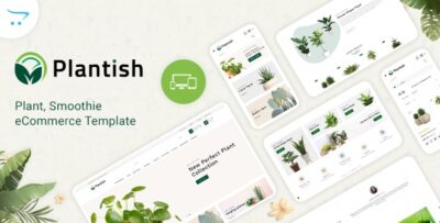 Plantish Plant Responsive OpenCart 3 Theme