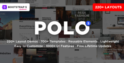 Polo - Responsive Multi-Purpose HTML5 Template