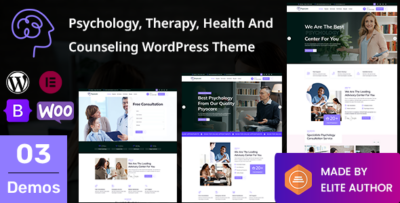 Psyocare - Psychology, Therapy, Health And Counseling WordPress Theme