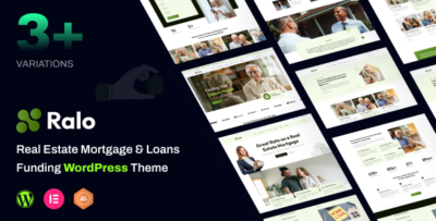 Ralo - Mortgage & Home Loans WordPress Theme