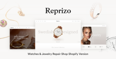 Reprizo - Jewelry & Watch Store Shopify Theme