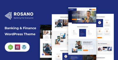 Rosano - Banking and Finance WordPress Theme