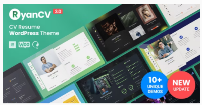 RyanCV – Resume WordPress Theme