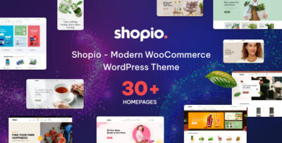 Shopio - Multipurpose WooCommerce WordPress Theme