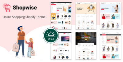 Shopwise - Shopify Theme with Color Swatches