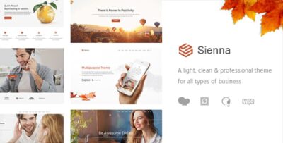 Sienna - Professional Business Theme