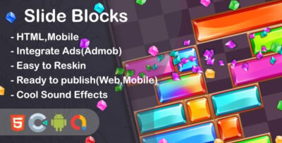 Slide Blocks(Html5 + Construct 3 +Mobile)