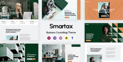 Smartax - Business Consulting WordPress Theme