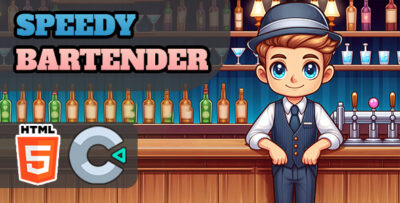 Speedy Bartender - HTML5 Game - C3P