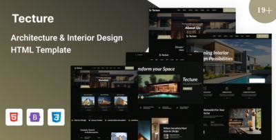 Tecture - Architecture & Interior HTML5 Template