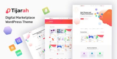 Tijarah Digital Marketplace WooCommerce Theme