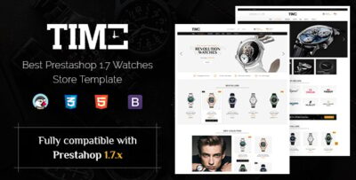 Time - Modern Prestashop 1.7 Watch Store Theme