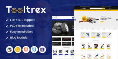 Tooltrex - Responsive PrestaShop Theme