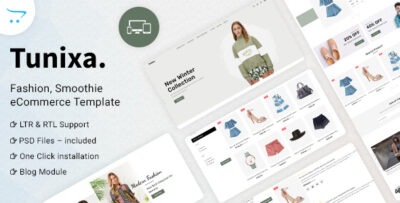 Tunixa - OpenCart 3 Fashion Responsive