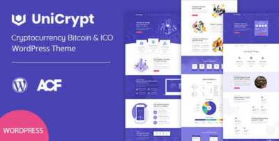 UniCrypt - Cryptocurrency & ICO WordPress Theme