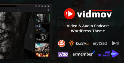 VidMov - Video WordPress Theme