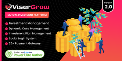 ViserGrow - Mutual Investment Platform