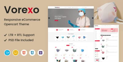 Vorexo - Mask OpenCart Theme