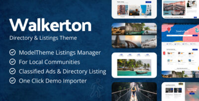 Walkerton - Directory & Listing, Travel WordPress Theme