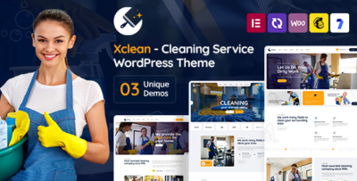 Xclean - Cleaning Services WordPress Theme