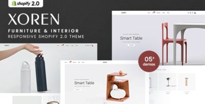 Xoren - Furniture & Interior Responsive Shopify 2.0 Theme