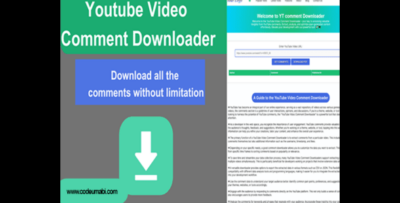 YT Comment Downloader