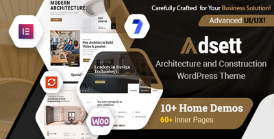 Adsett - Architecture WordPress Theme v1.0.6