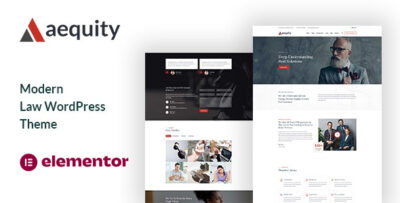 Aequity - Law WordPress Theme v2.0.0