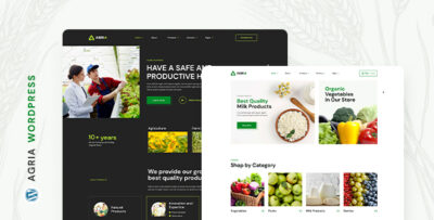 Agria - Agriculture WordPress Theme v1.0.0