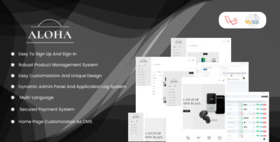 Aloha - eCommerce CMS for Electronics Gadgets