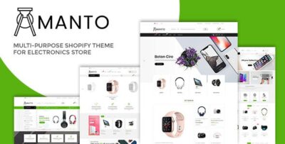 Amanto Multi-Purpose Shopify Theme for Electronics Store