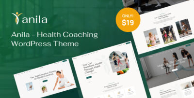 Anila - Health Coaching WordPress Theme