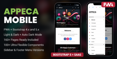 Appeca - Mobile Template & PWA