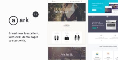 Ark - Responsive Multi-Purpose HTML5 Template